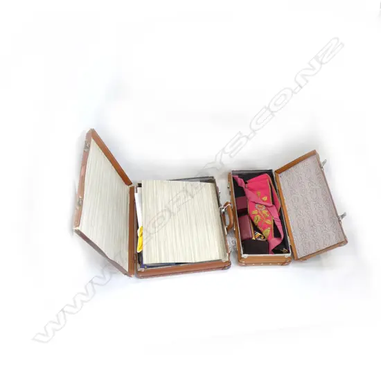 (17706) 2 BRIEFCASES LODGE PARAPHENALIA.....