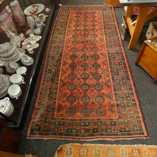 PERSIAN TURKMAN RUG 275 x 120cm