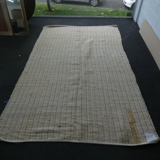 CONTEMPORARY CITTA WOVEN RUG JUTE/COTTON