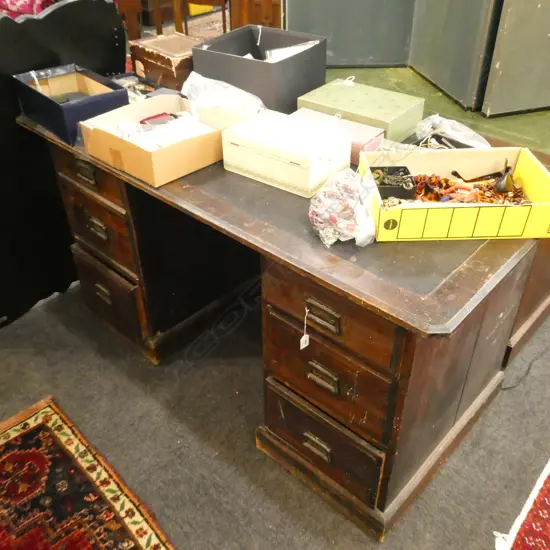 OLD 6 DRAWER DESK L 440MM