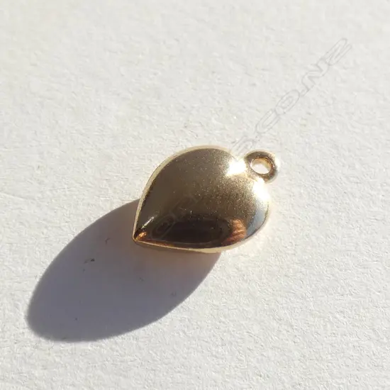 9CT GOLD HEART CHARM