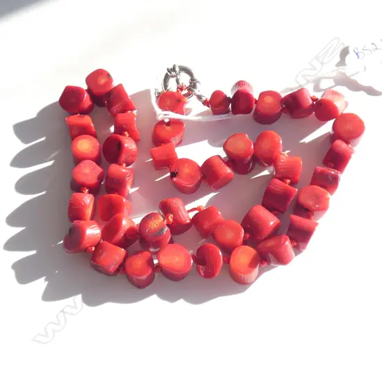 RED CORAL NECKLACE L.510mm