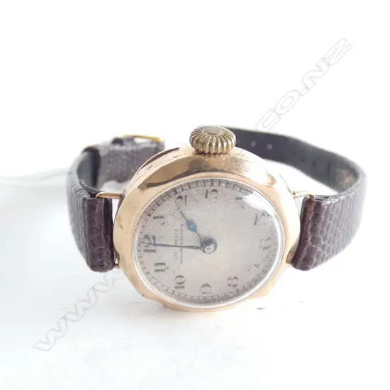 9CT GOLD LADIES WATCH C.1920
