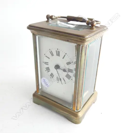 (17714) SMALL FRENCH CARRIAGE CLOCK  H 110MM