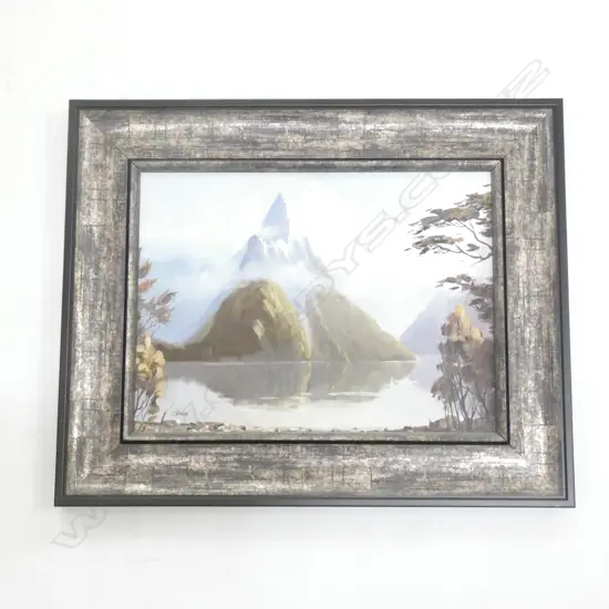 E. J. THOMAS 'MITRE PEAK' OIL 215x290mm