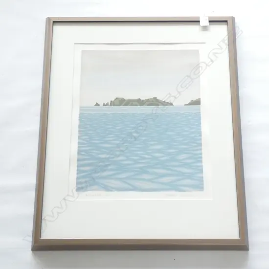 FASSETT BURNETT REDHEAD SCREENPRINT 4/50 TITLE INSCRIBED, SIGNED AND DATED ‘81 440 X 365 MM