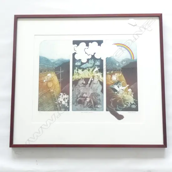 GARY TRICKER & MERLE BISHOP ETCHINGS 360X45MM