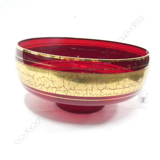 VENETIAN GLASS BOWL D 230 MM