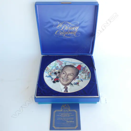 BOXED. The reverse detailed 'In Commemoration of the 85th Anniversary of the Birth of Walter Elias Disney... 1284/25