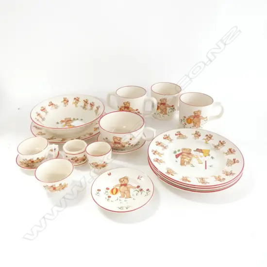 MASON IRONSTONE SMALL COLLECTION TEDDY BEAR PAT CHINA