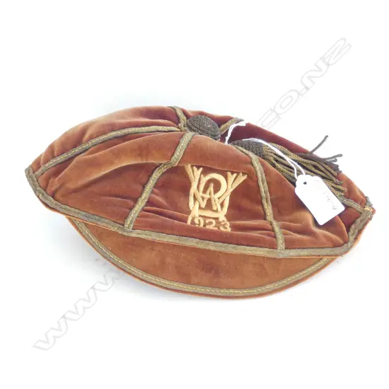 'WRU' (Wellington Rugby Union?) 1923 CAP...