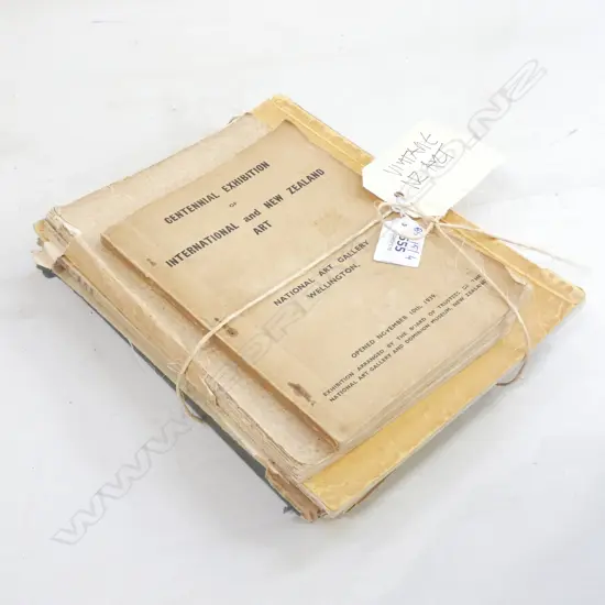 COLLECTION OF BOOKS; VINTAGE NZ ART