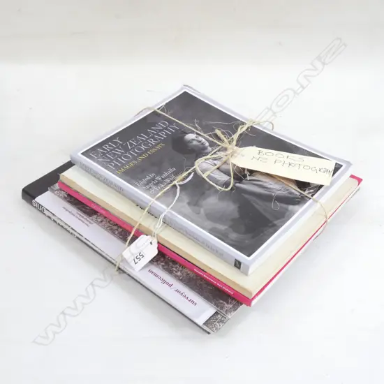 COLLECTION OF BOOKS; NZ PHOTOGRAPHY