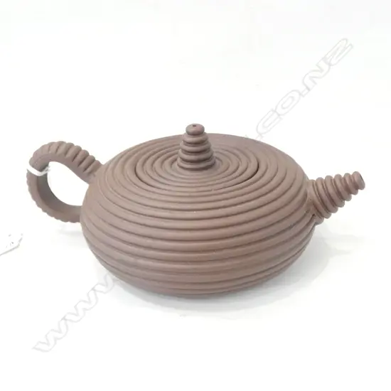 YIXING WARE TEAPOT 120mm dia