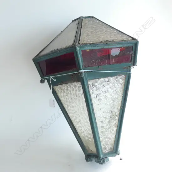 OLD HEXAGONAL LEAD LIGHT STREETLIGHT  H.550mm
