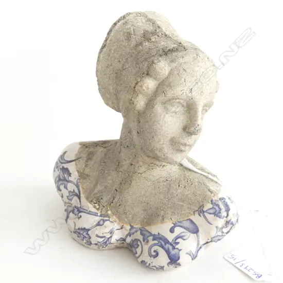 CERAMIC BUST; DUTCH LADY H.150mm