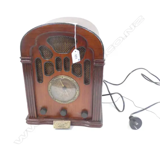 WOODEN REPO CLASSIC RADIO H 320MM