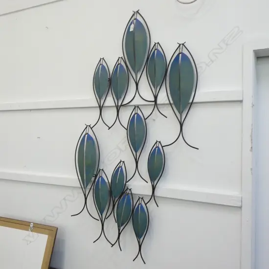 METAL 'FISH' WALL HANGING 1215x670mm