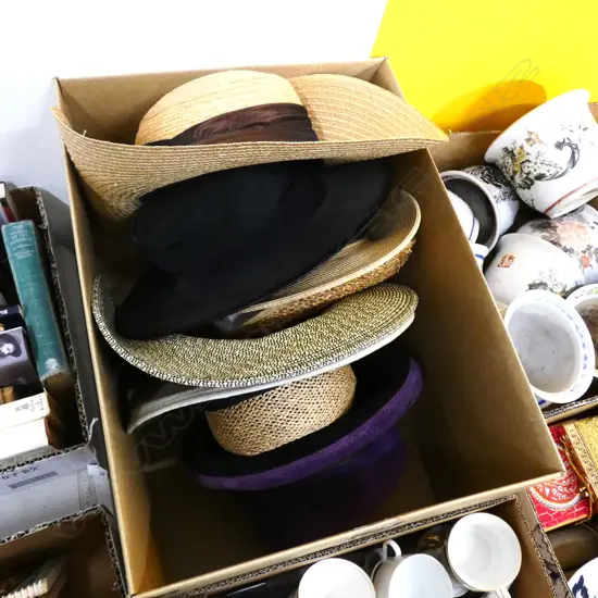 BOX LOT 7 ASST. HATS