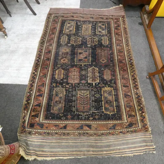 HAND KNOTTED ALL WOOL RUG