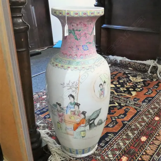 LARGE ORIENTAL VASE H.600mm