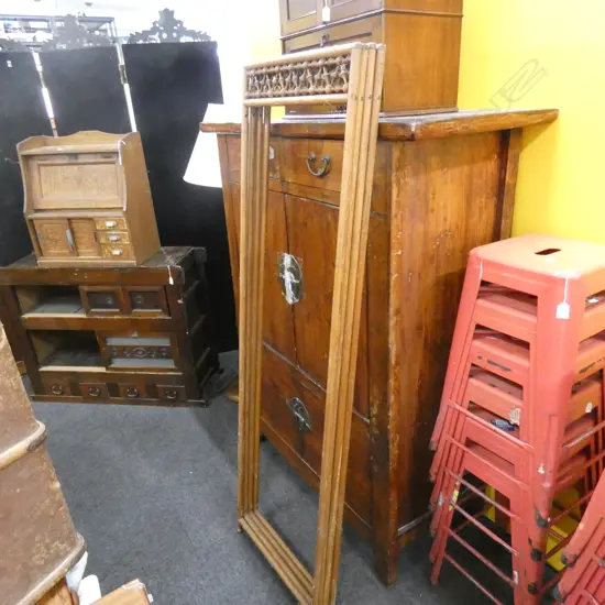 4 PANEL WOODEN SCREEN 1790x550mm