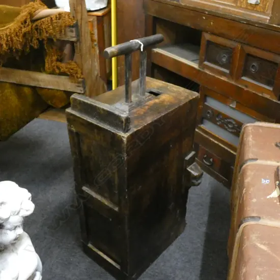 OLD WOODEN PRESS H.690mm