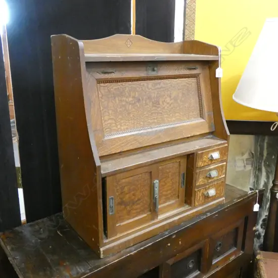 OLD JAPANESE SMALL CHEST CABINET 605 X 330 X 700MM