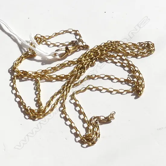 LONG 9CT GOLD CHAIN 13.2GMS