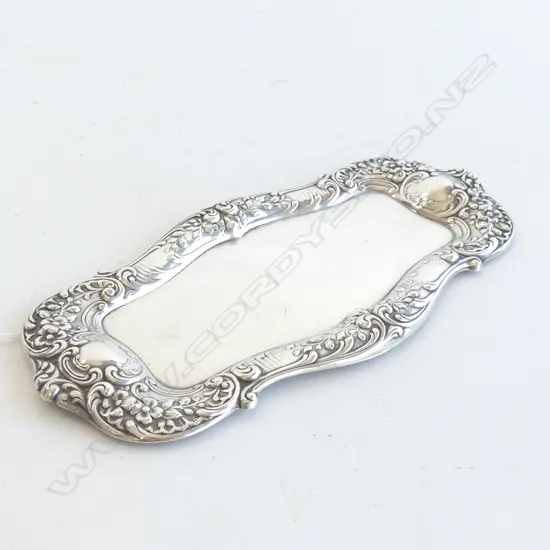 GORHAM (AMERICAN) STERLING SILVER CANDLE SNUFFER TRAY 93gm