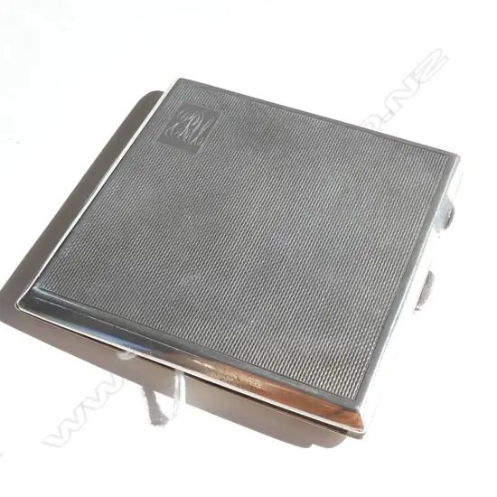 SILVER CIGARETTE CASE BIRMINGHAM 1932 124gm