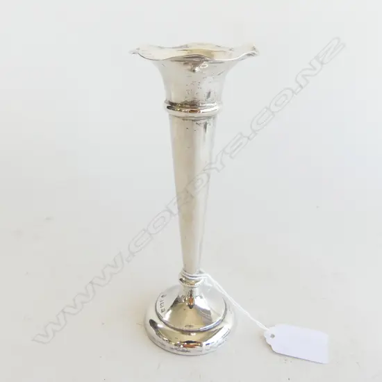 SILVER SPECIMAN VASE (WEIGHTED BASE) BIRMINGHAM 1904
