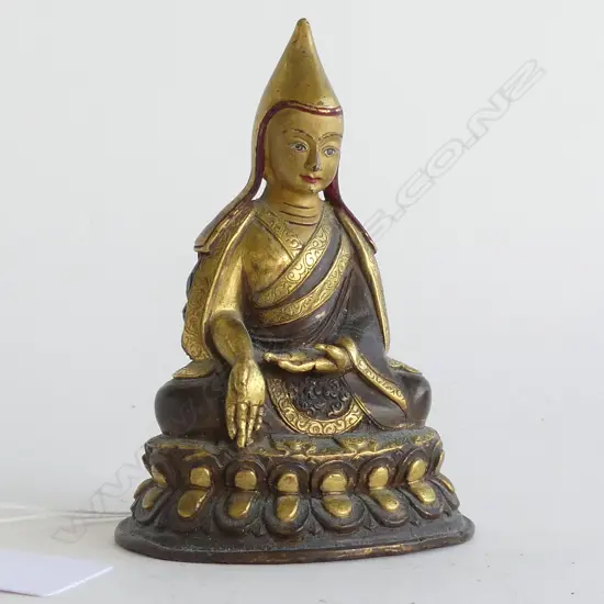 THAI BRONZE BUDDHA H. 110mm