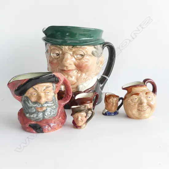 (20690) ROYAL DOULTON CHARACTER JUGS