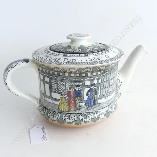 ROYAL DOULTON TEAPOT OLD MORETON OVOID SHAPE