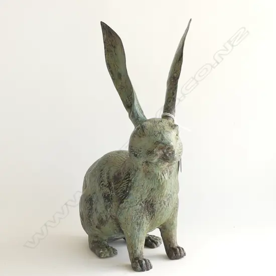 BRONZED HARE RABBIT H.340mm