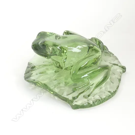 KOSTA GLASSWORKS TREE FROG PAUL HOFF 1978