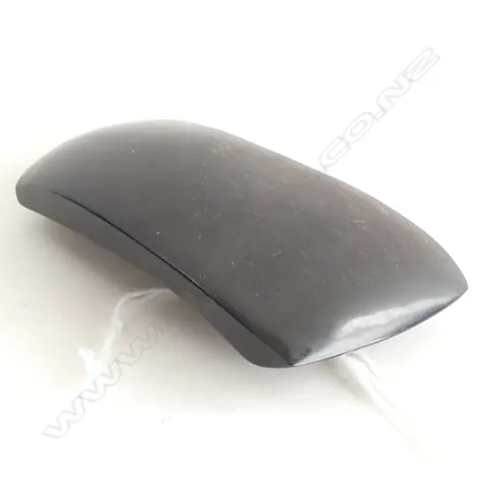 DARK POUNAMU TOKI ADZE.  H.75mm