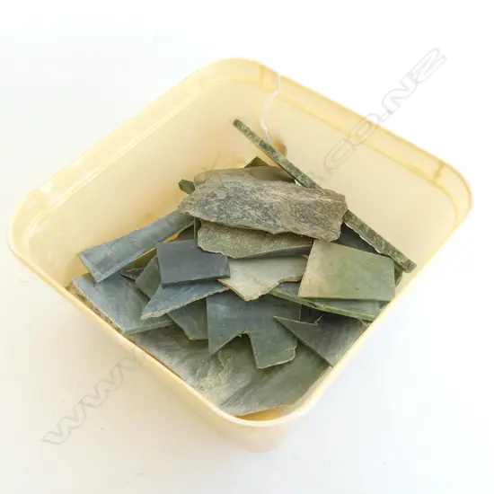 POUNAMU COLLECTION of CUT PIECES EX PETER HOUSTON.....