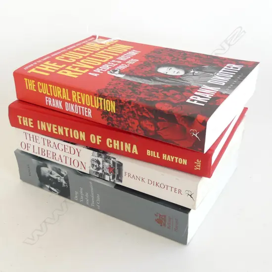 4 BOOKS PUBL. 2013~2020 NON-FICTION CHINA POLITICS