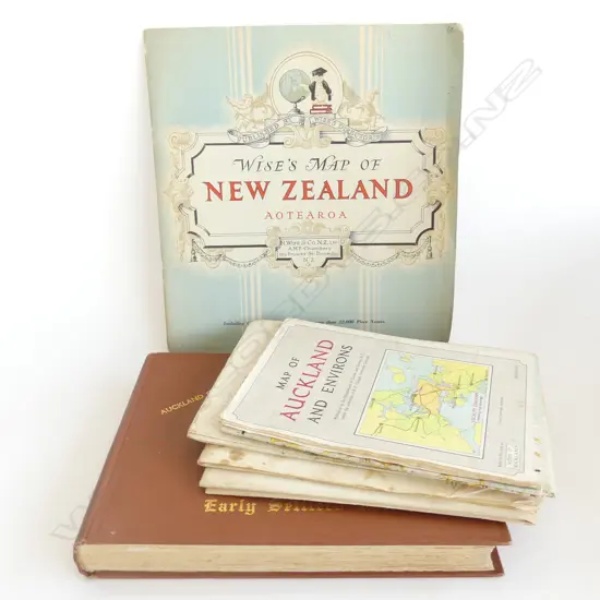 AUCKLAND CENTENNIAL 1940 SETTLERS ROLL + NZ MAPS