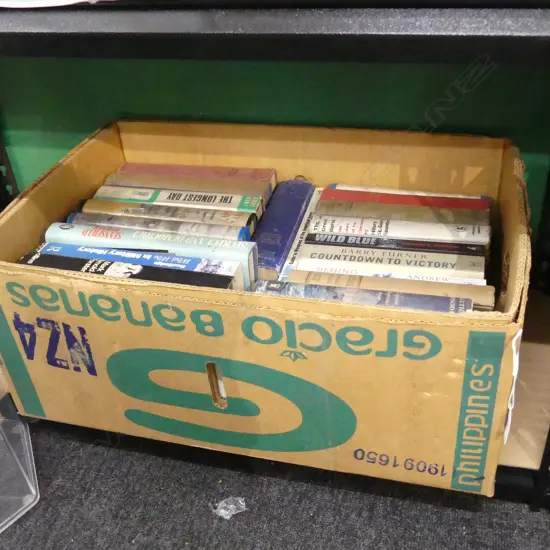 BOX LOT BOOKS; MILITARY INTEREST