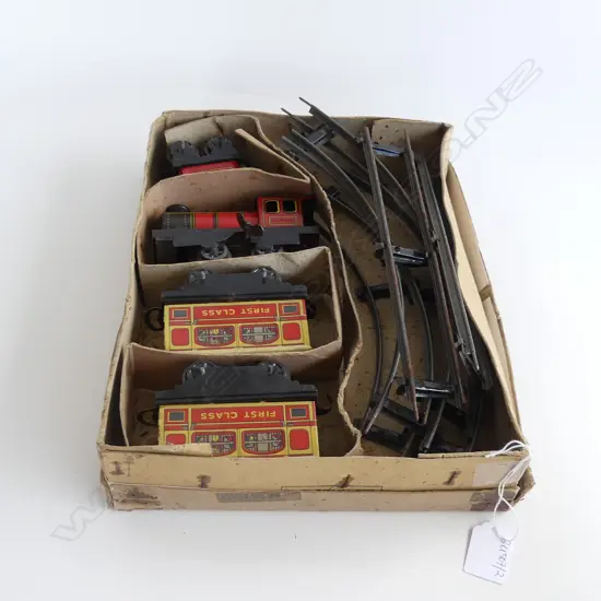 VINTAGE BRIMTOY TRAIN SET, BOXED