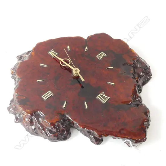 SWAMP KAURI CLOCK H. 320MM