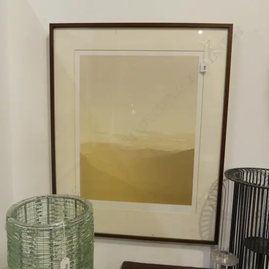 'EVENING LIGHT' PRINT 57/85 520x410mm SIGNED & DATED '80 