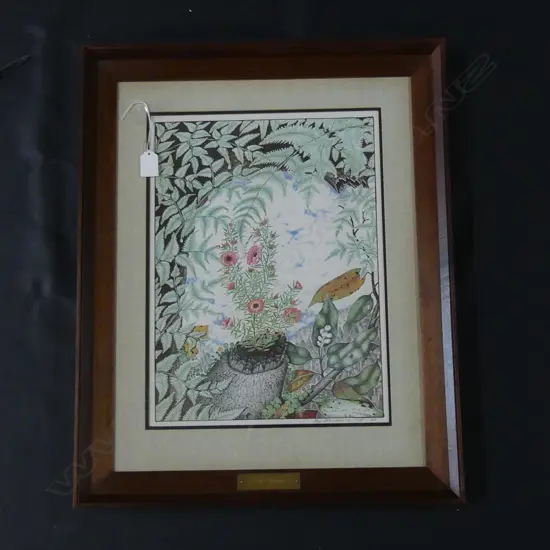 REI HAMON PRINT 'THE ORPHAN'; SIGNED & DATED 41/600 420x310mm