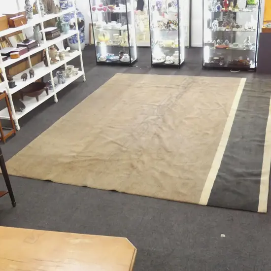 VERY LGE NEPALESE HAND KNOTTED RUG 3500x3000mm