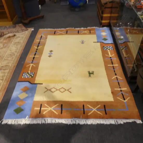 LARGE CONTEMPORARY RUG 2450x1780mm