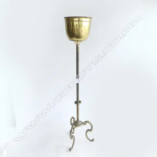 BRASS PLANT STAND H.960mm