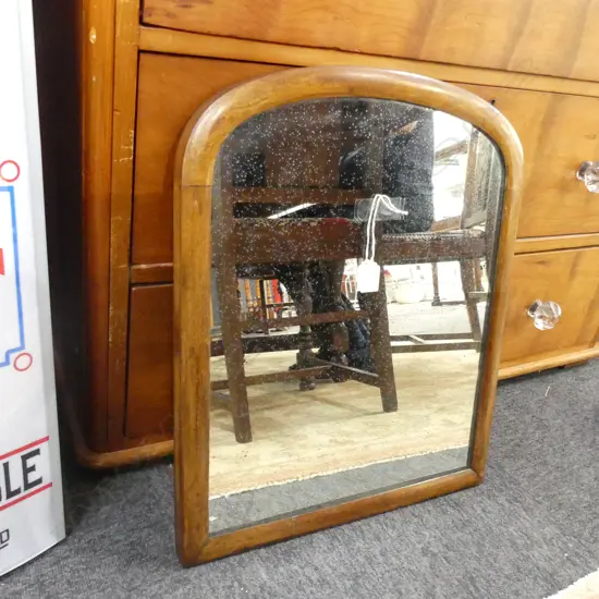 VINTAGE MIRROR WOODEN FRAME 550x450mm